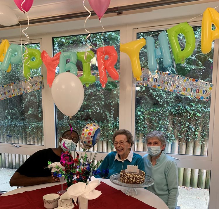 ‘Cake, biscuits and trust in people’ – Orpington resident reveals the secret to a long life on 101st birthday